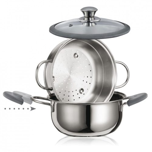 Prémium párolókészlet 22cm