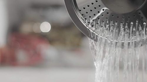 Tésztafőző fazék szűrőfedővel rozsdamentes acélból 4,5 literes