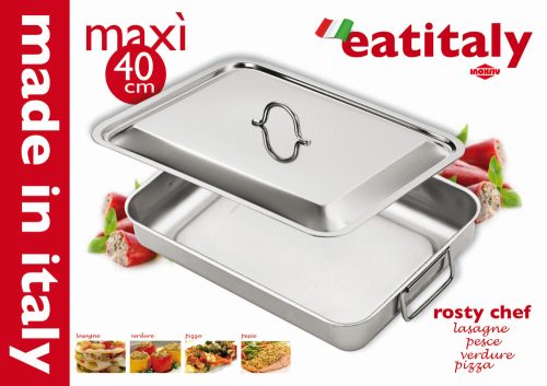 EatItaly Tepsi + Fedő 40 cm